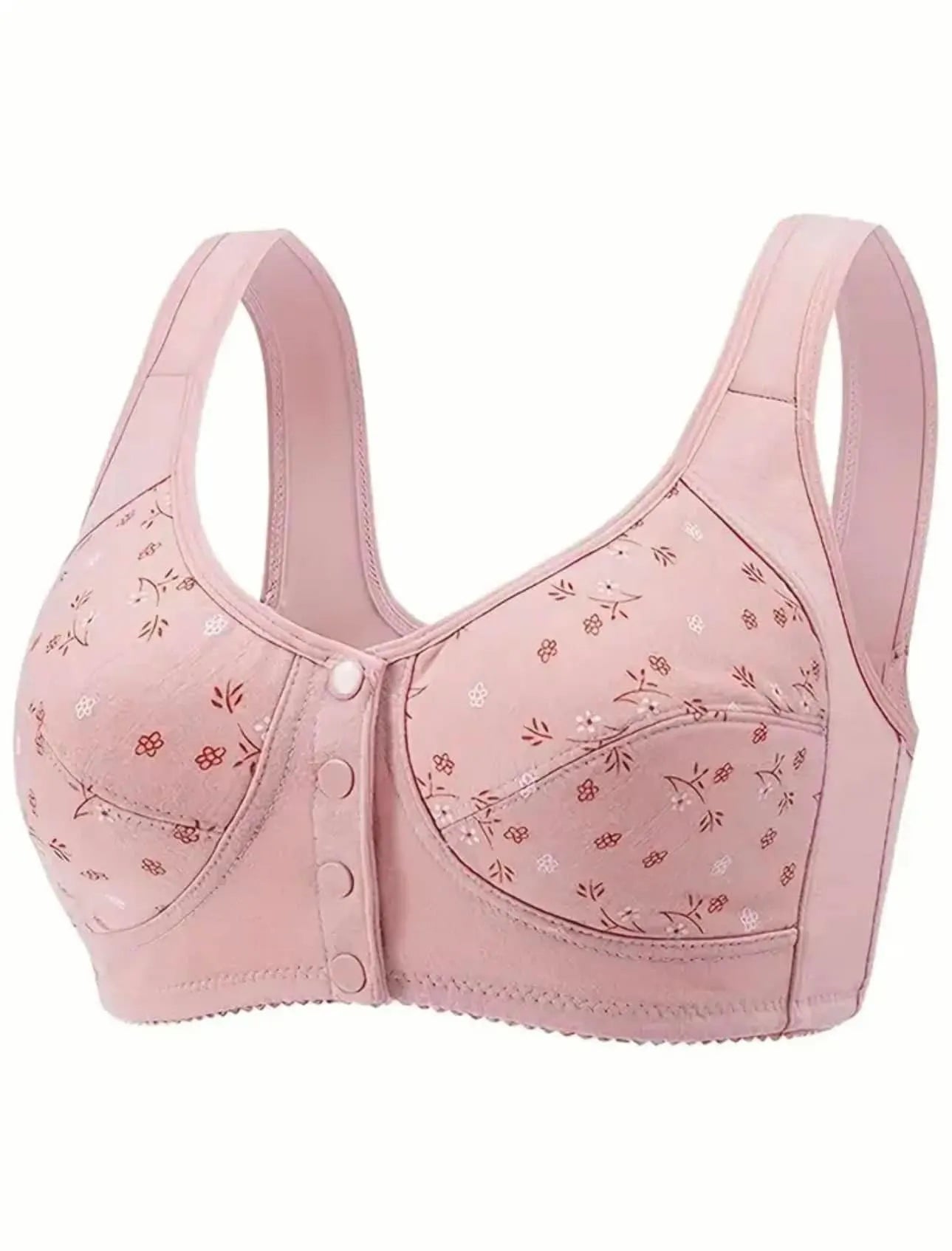 Front Button Premium Padded Breastfeeding Bra(Pack OF 2)