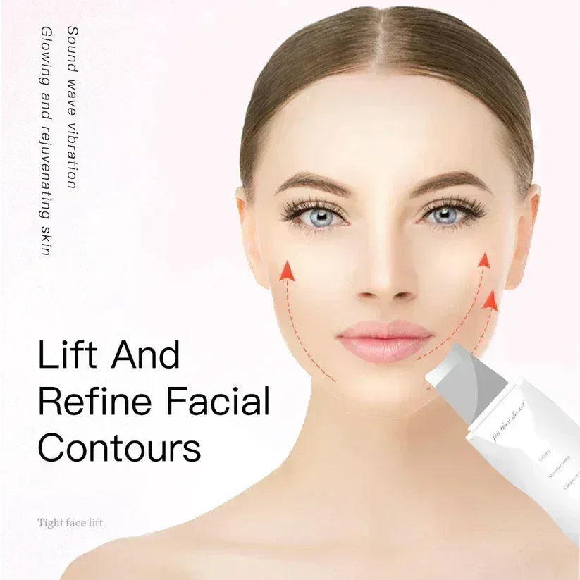 Leather Shovel Ultrasonic Facial Moisturizing Scrubber