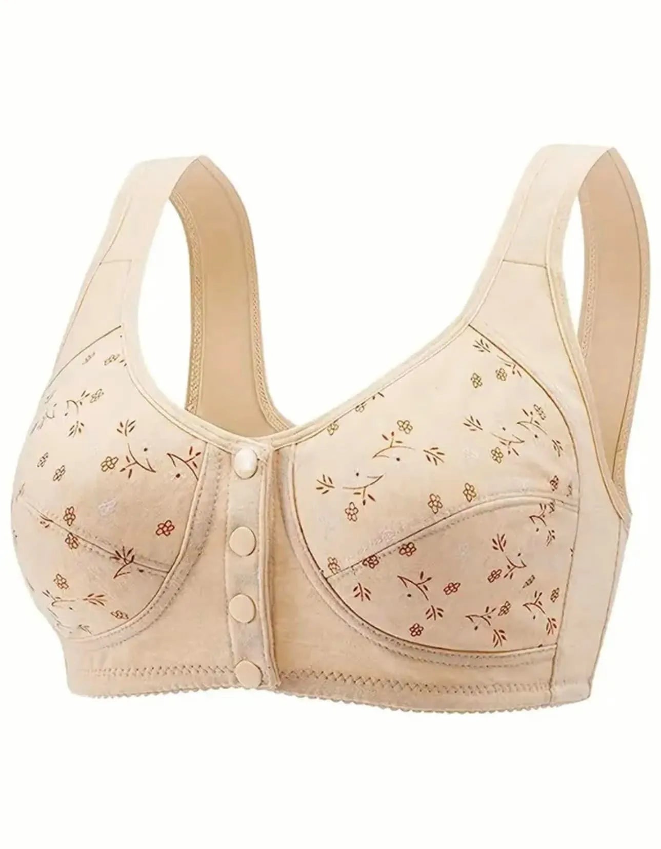 Front Button Premium Padded Breastfeeding Bra(Pack OF 2)