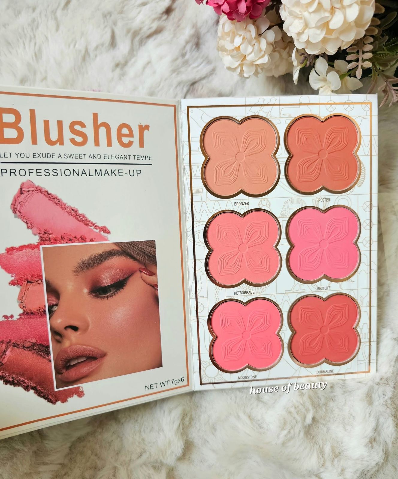 6 Pages Fold All In One Makeup Book Palette - 2026 Version