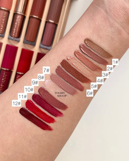 Super Glossy Lipgloss |  12 pcs Matte Liquid Lipstick Box |