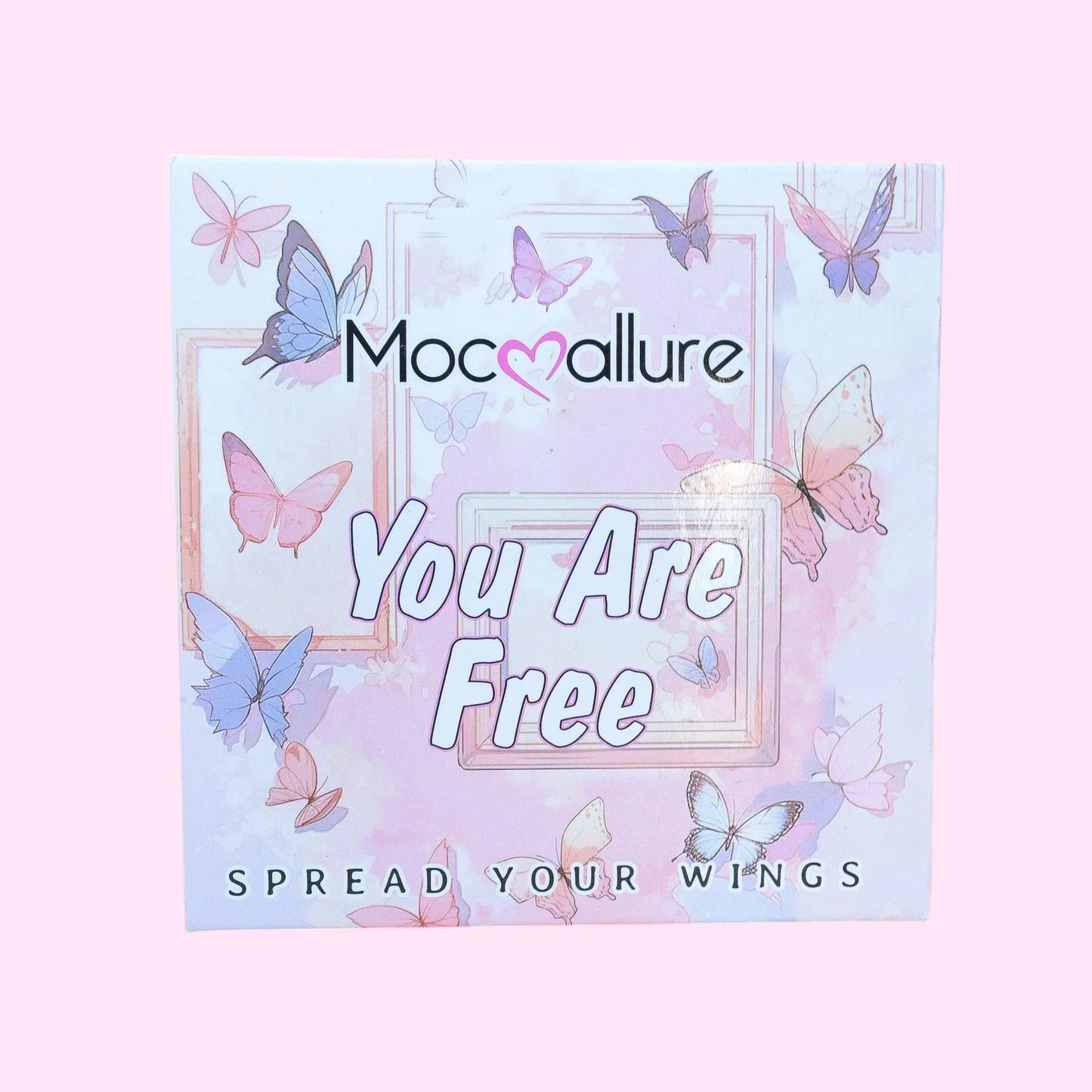 Mocallure You Are Free 3-in-1 Professional Makeup Set 4 Folds Eyeshadow Palette