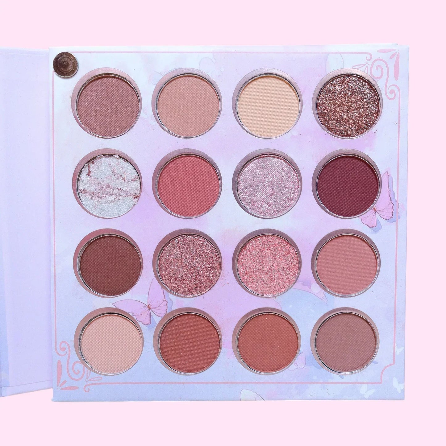 Mocallure You Are Free 3-in-1 Professional Makeup Set 4 Folds Eyeshadow Palette