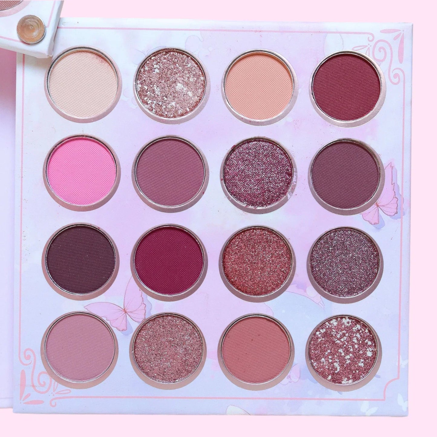 Mocallure You Are Free 3-in-1 Professional Makeup Set 4 Folds Eyeshadow Palette