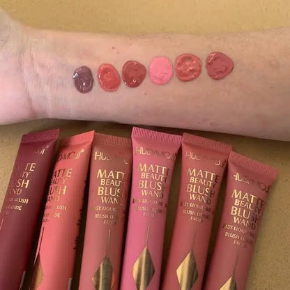 Hudamoji Matte Liquid Blusher Set