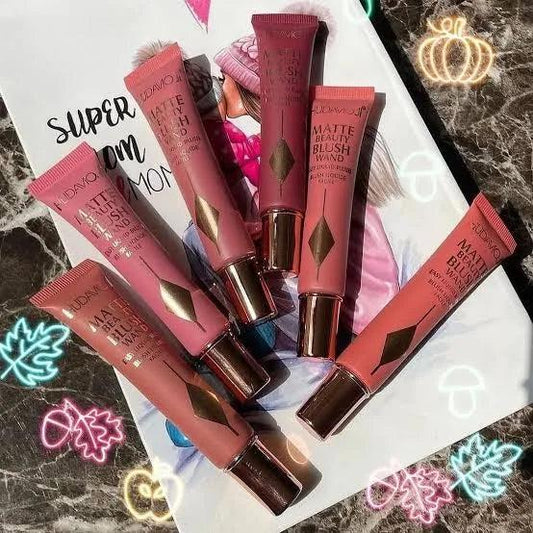 Hudamoji Matte Liquid Blusher Set